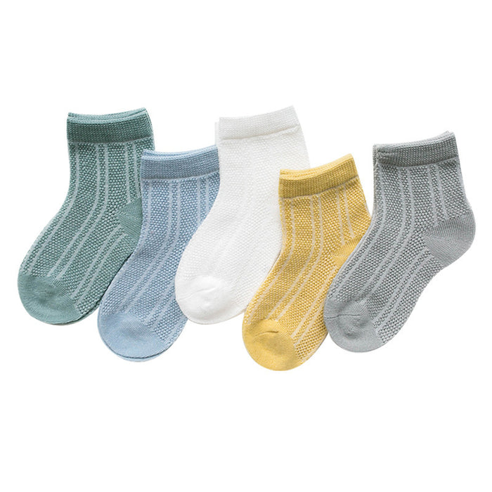 Infants Cotton Mesh Socks
