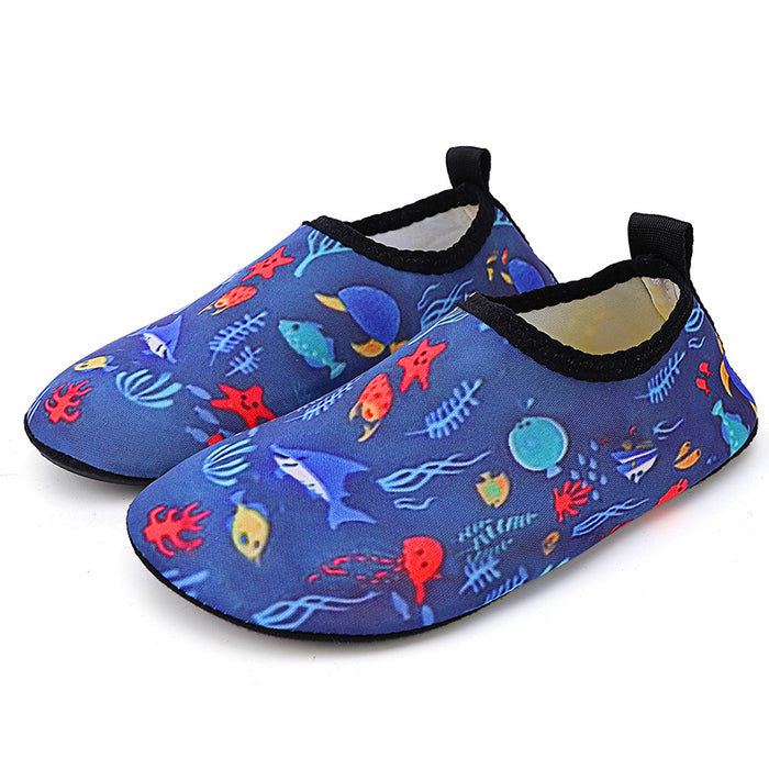 Fish Printed Children Outdoor Water Shoes