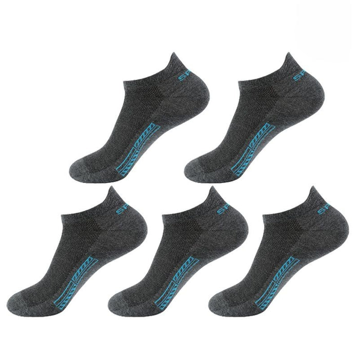 Low Cut Crew Ankle Sports Mesh Breathable Socks
