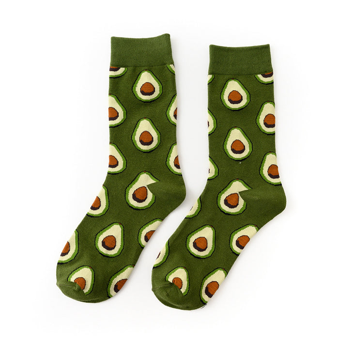 Funny Fruits Skateboard Socks