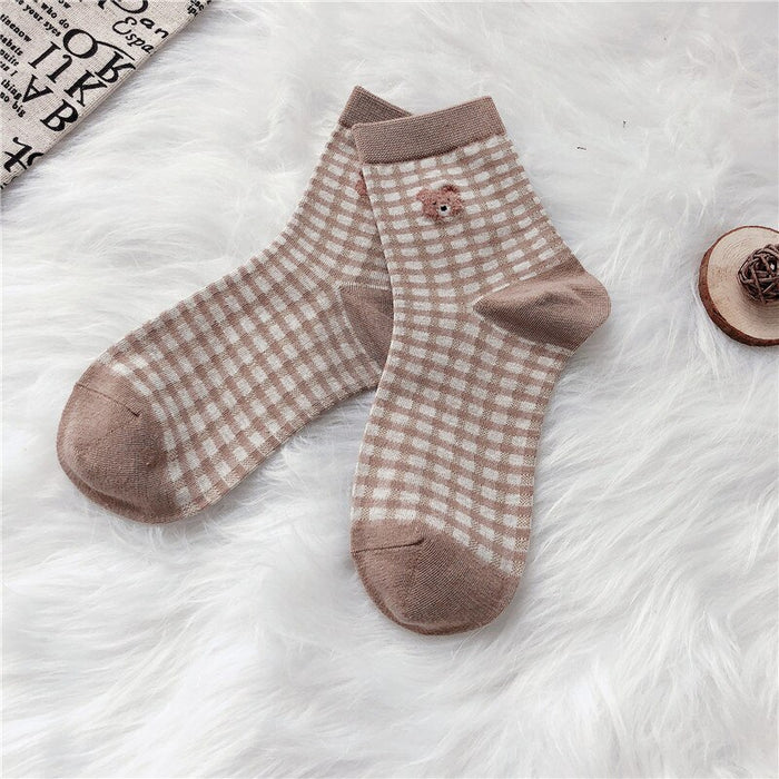 Autumn Printed Casual Socks