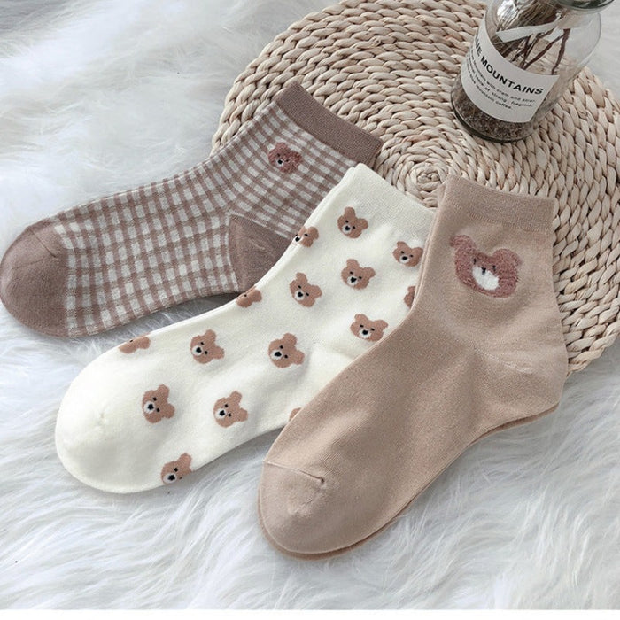 Autumn Printed Casual Socks