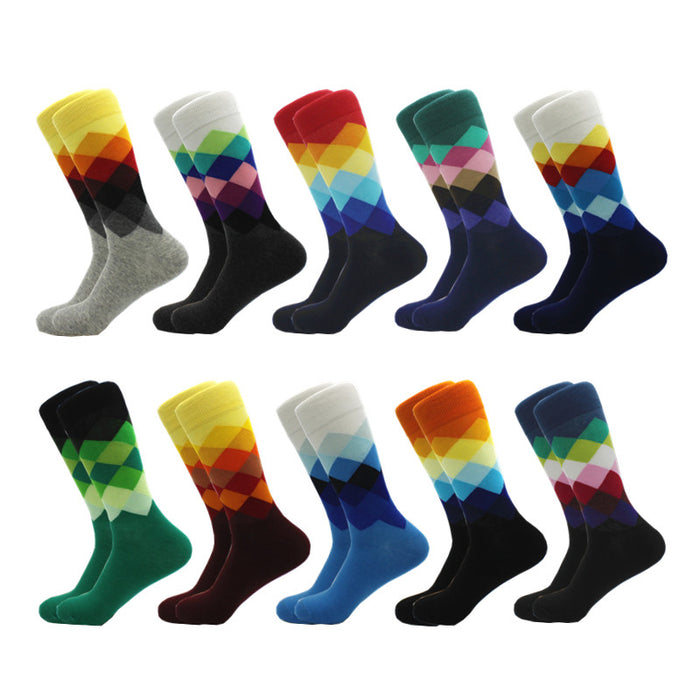 Casual Middle Height Winter Socks Set