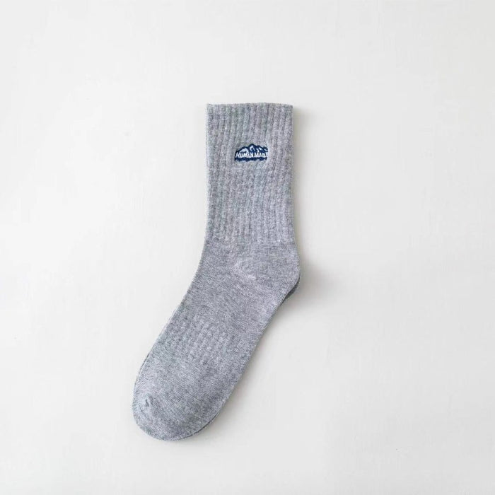 Men's Solid Color Socks