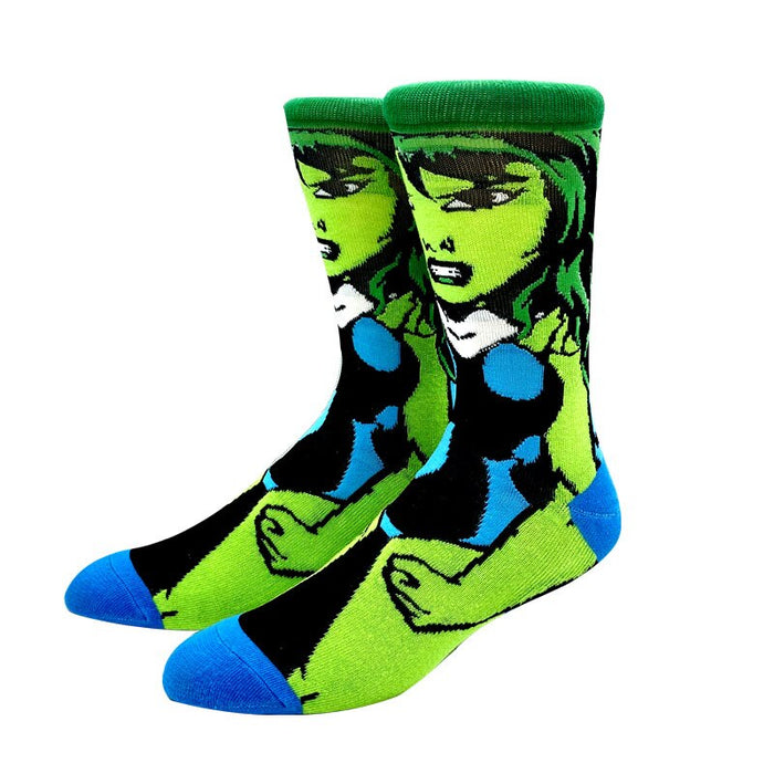 Knee High Printed Cosplay Socks