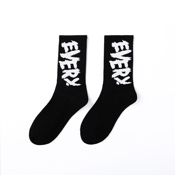 Sports Casual Printed Socks