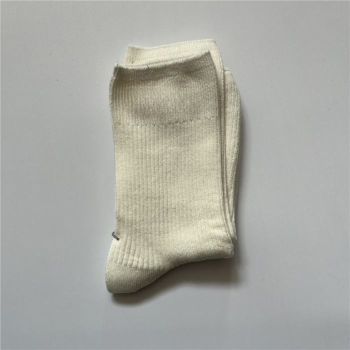 Unisex Casual Knitted Cotton Socks