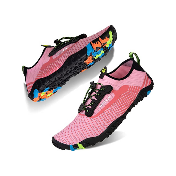 Unisex Sports Lace Up Aquatic Shoes For Yoga Beach Swim