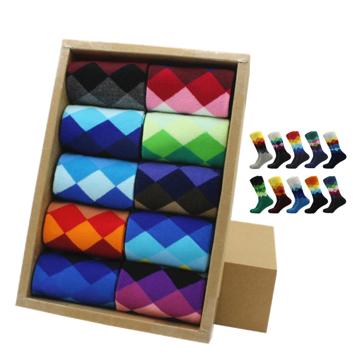 Middle Height Casual Socks Set