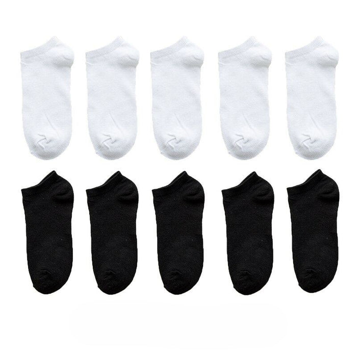 10 Pair Unisex Breathable Sports Socks