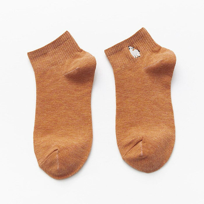 Solid Color Thick Warm Socks Sets For Kids