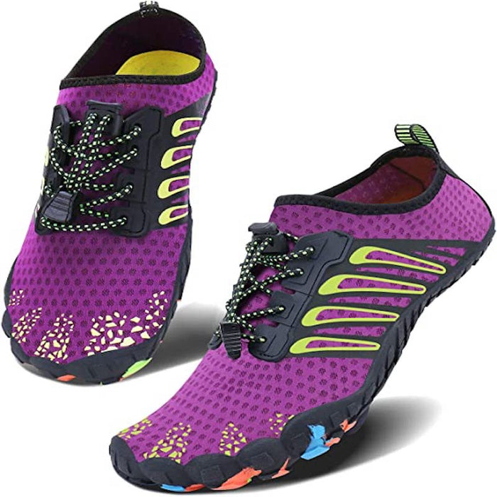 Patterned Unisex Aquatic Shoes For Water Sports