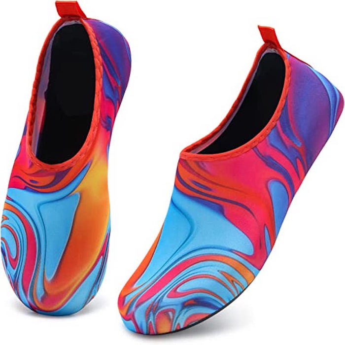 Multi Pattern Print Unisex Aquatic Water Sports Shoes