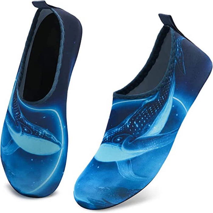Unisex Aquatic Water Sports Printed Shoes For Beach Surfing Pool