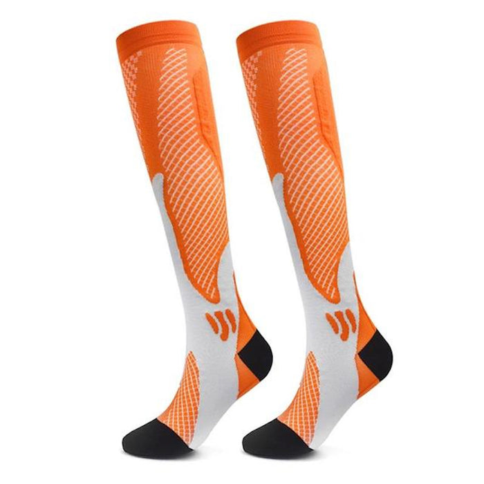 Unisex Patterned Print Compression Socks