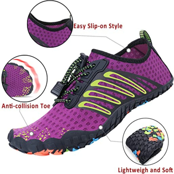 Unisex Barefoot Athletic Aqua Shoes