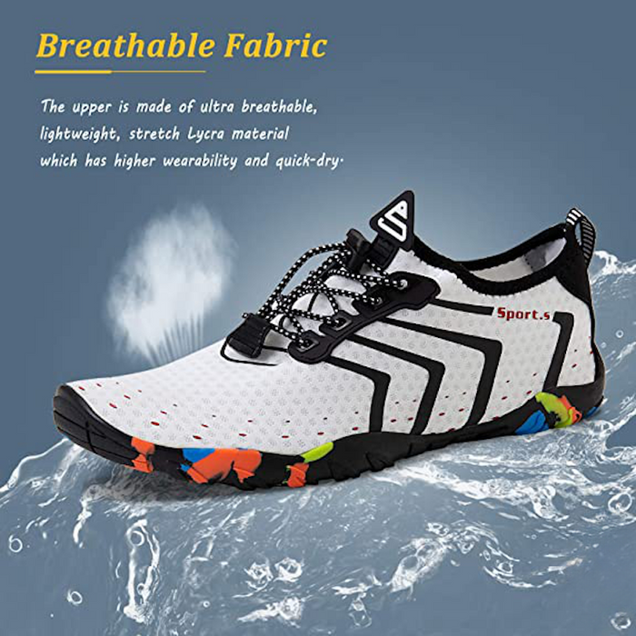 Unisex Aquatic Sports Lace Shoes For Yoga Beach Swim
