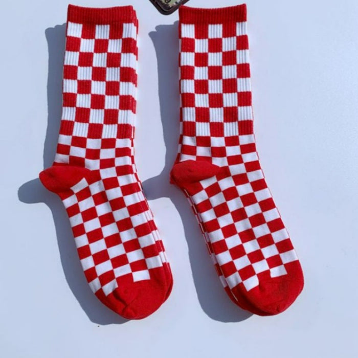 Printed Long Skateboard Style Socks