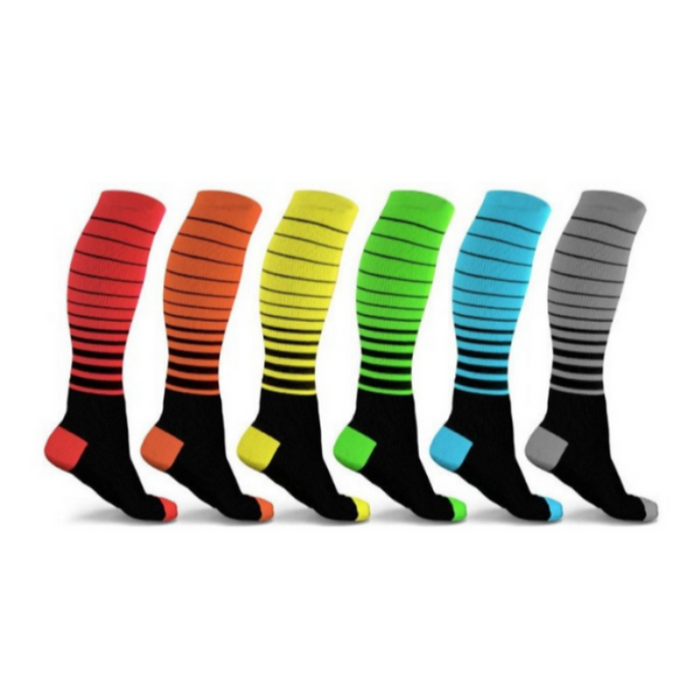 Unisex Stripped Compression Socks