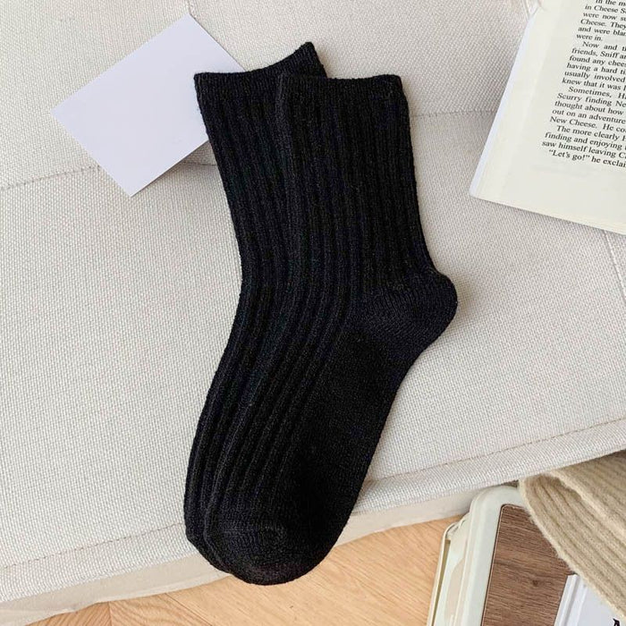 Cashmere Wool Long Casual Socks