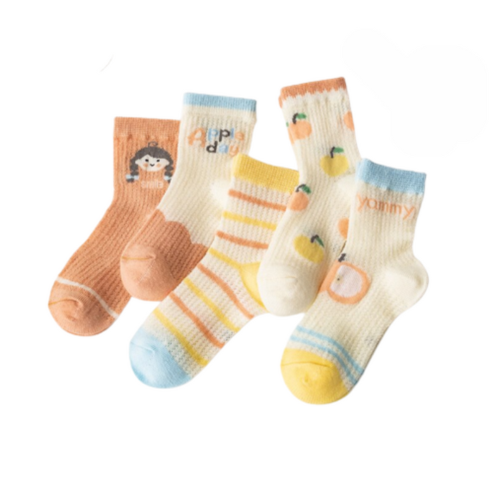 Apple Print Children Socks