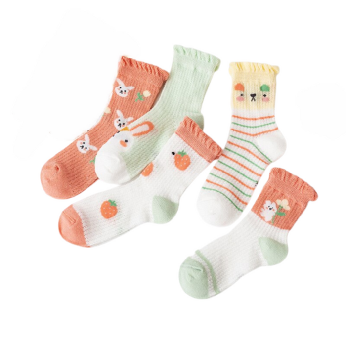 Bunny Print Baby Socks