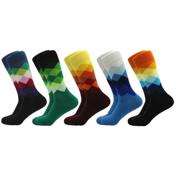 Middle Height Casual Winter Socks Set