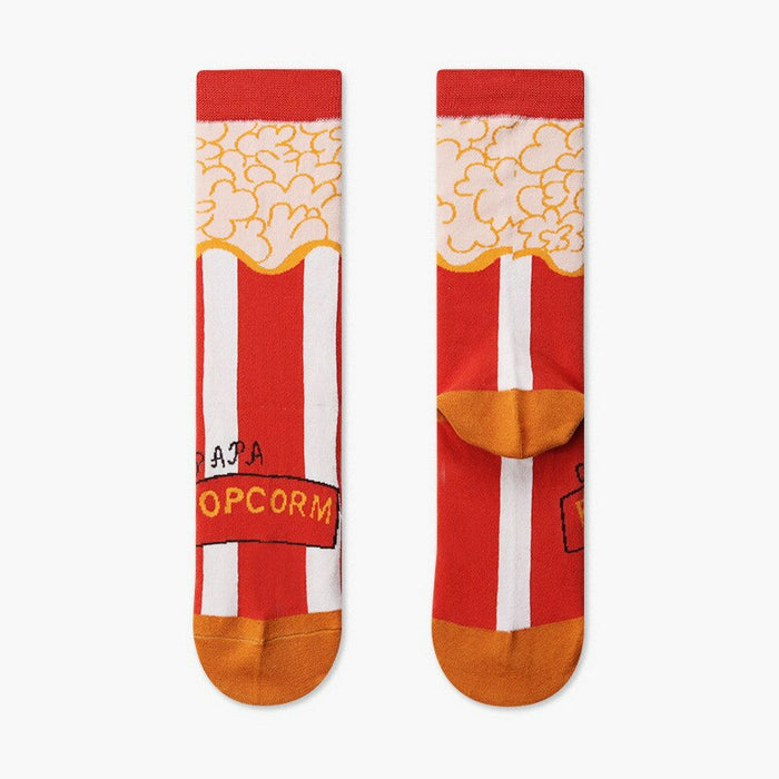Abstract Art Skateboard Socks Set