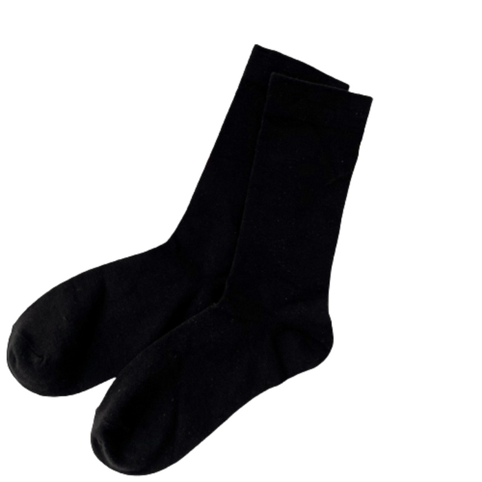 Women Minimalist Style Formal Socks