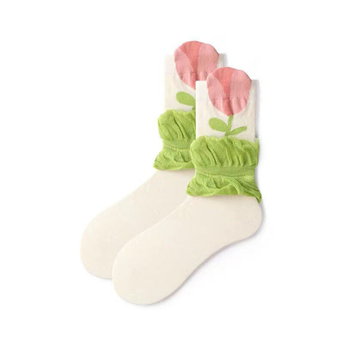 Children's Flower Socks