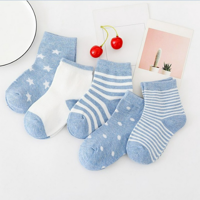 Cartoon Printed Fadeless Casual Socks