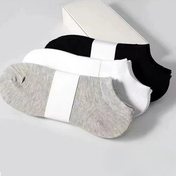 Casual Solid Breathable Ankle Socks