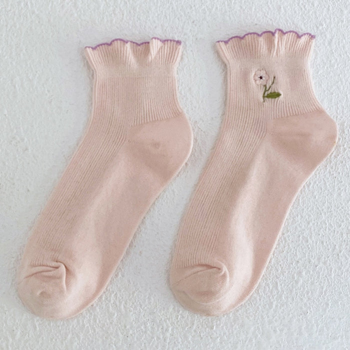 Printed Long Socks