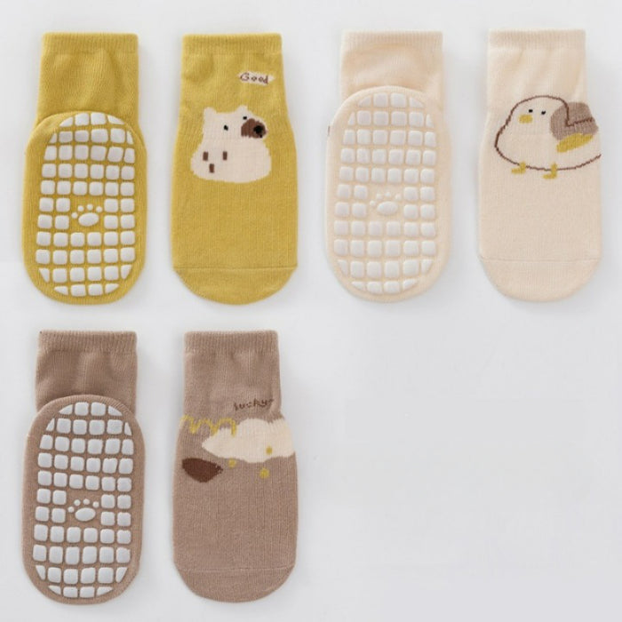 Cotton Anti Slip Socks For Children
