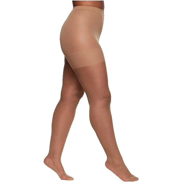 Women's All Day Sheer Non-control Top Pantyhose - Sandalfoot
