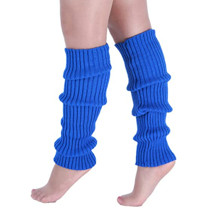 Women's Solid Rib Knit Leg Warmers