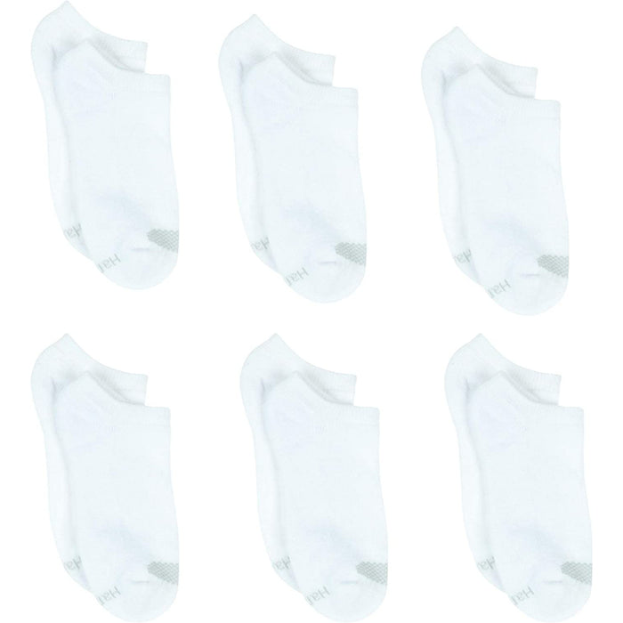 Pack Of 6 Women's Plush Comfort Toe Seam No Show Socks
