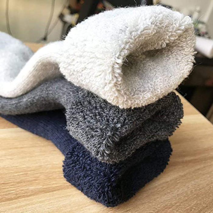 Soft Warm Winter Wool Socks 3 Pairs