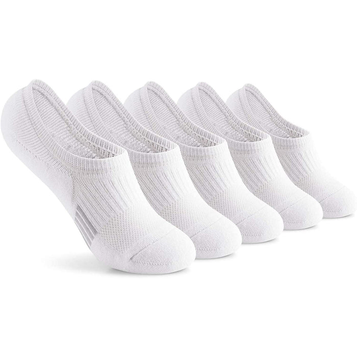 Women's No Show Socks Athletic Ankle Socks Cushioned Running Low Cut 5 Pairs