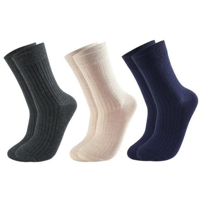 3 Pairs Of Breathable Winter Men's Socks