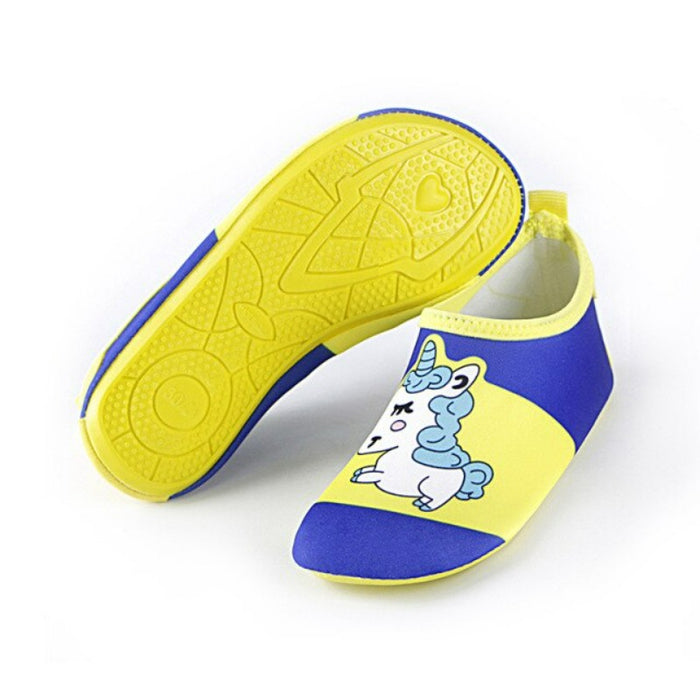 Children's Indoor and Water Socks Aquatic Shoes - Slip-Resistant and Quick-Drying