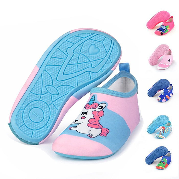 Non-Slip Children's Aqua Socks Water Shoes for Boys and Girls | Quick drying & Non-slip