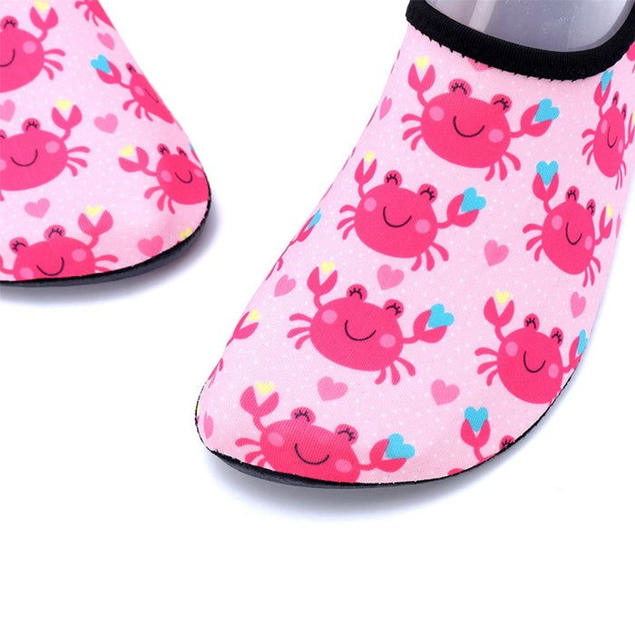 Kids Water Sports Slip-Ons Aqua Socks Water Shoes - Lightweight & Non-Slip