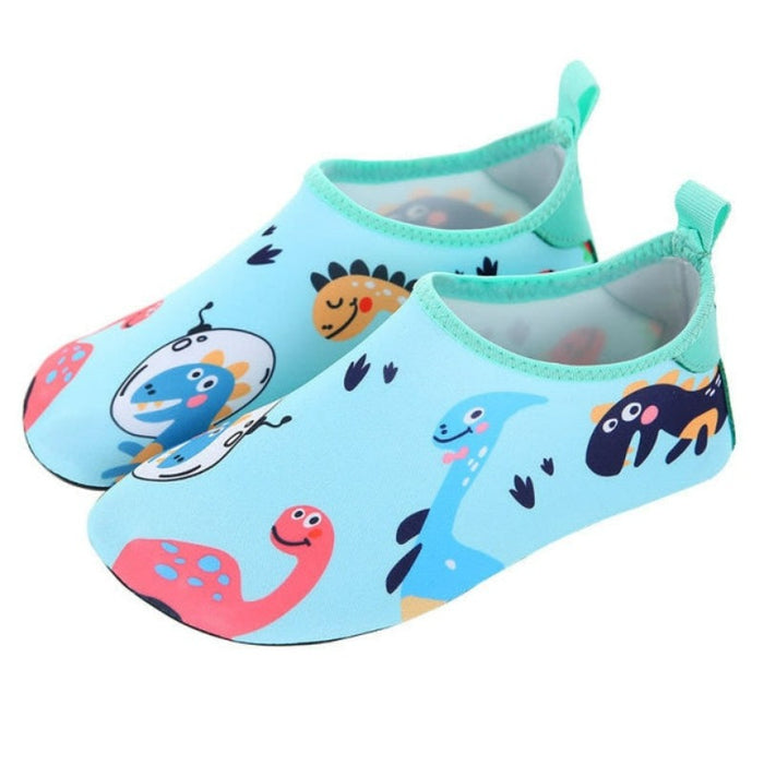 Kids Cartoon Illustrated Aqua Socks | Water Shoes for Boys and Girls | Quick Drying & Non-Slip