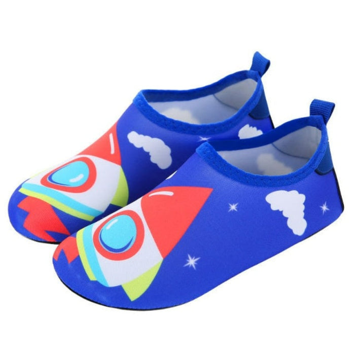 Kids Cartoon Illustrated Aqua Socks | Water Shoes for Boys and Girls | Quick Drying & Non-Slip
