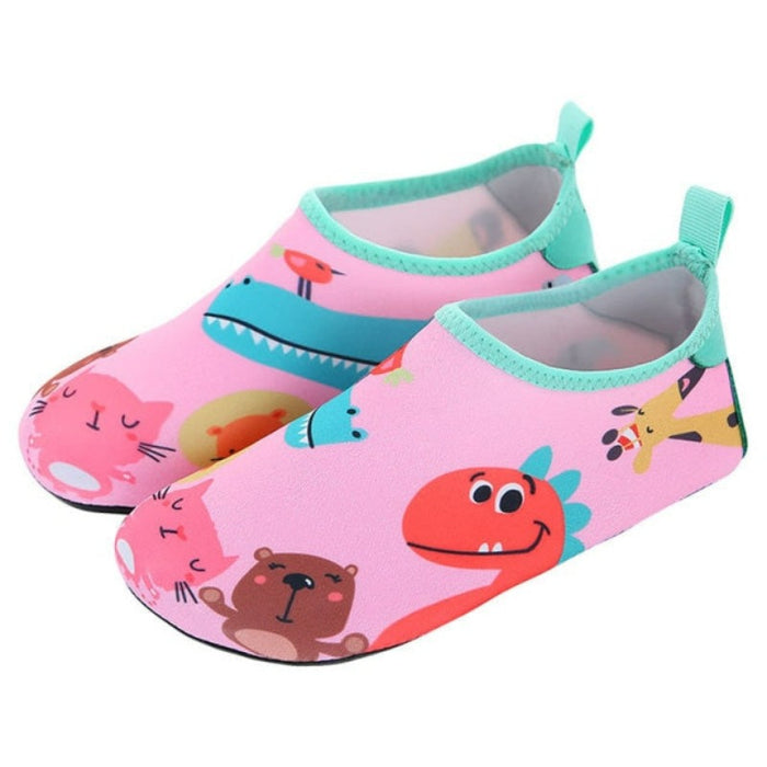 Children's Aqua Socks Water Beach Shoes - Quick-Drying, Non-Slip, Lightweight