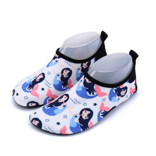 Kids Aqua Socks Water Shoes - Non-Slip & Lightweight | Waterproof Beach Shoes For Kids