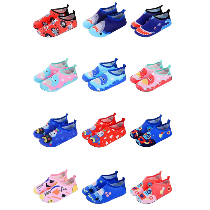 Kids Quick-Drying Aqua Socks Water Shoes - Perfect for Water Sports
