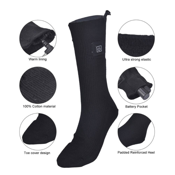 Unisex Rechargeable Electric Heating Socks